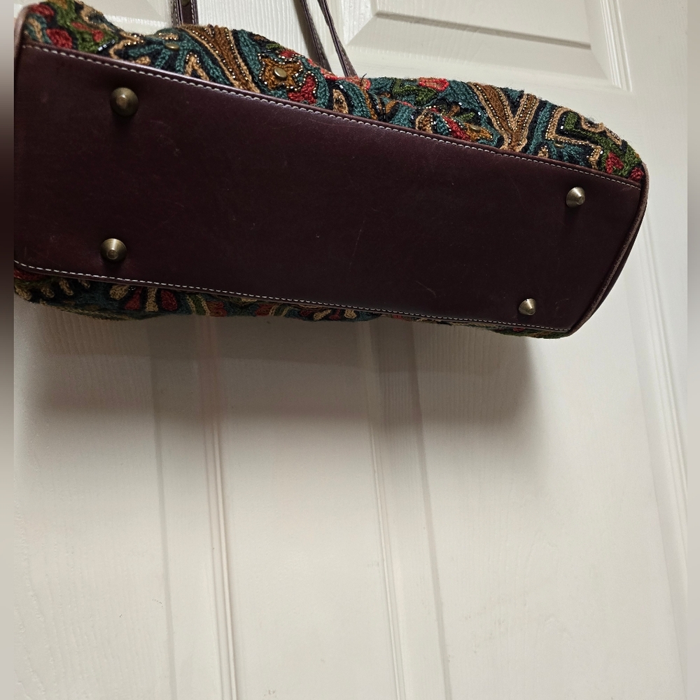 Vintage Isabella Fiore Tapestry Shoulder Bag - Picture 6 of 16